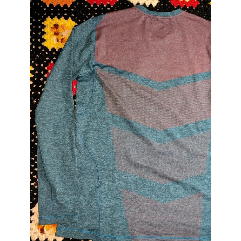 Nike Dri Fit Long Sleeve Shirt Ultimate Seamless Running‎ Tennis Large